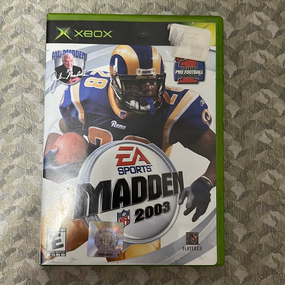 2003 Madden XBox